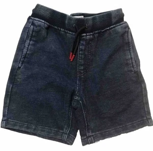 Levi's Boy Size 6 Indigo Stretch Knit Jogger Short Distressed Denim Look New - Picture 1 of 8
