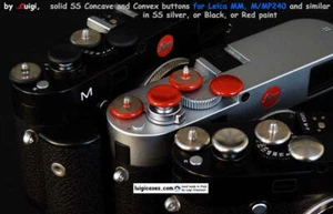 LUIGI SS SOFT SHUTTER RELEASE for LEICA M2,M3,M4,M6,M7,MP,M8,M9,M10,MORE CAMERAS - Picture 1 of 15