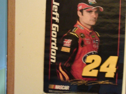 NASCAR POSTER 2008 JEFF GORDON 17 X22 NEW SEALED Cover