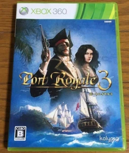 Xbox 360 Port Royale 3 Japanese Games With Box Tested Genuine - Picture 1 of 3