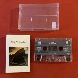 Sting The Soul Cages 1991 A&M 396405-4 Audio Cassette K7 Good Condition - Picture 1 of 2