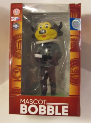 Camiseta deportiva negra de los búfalos de Colorado Bobblehead campo de fútbol moderno logotipo de juguete Foto 1 de 4