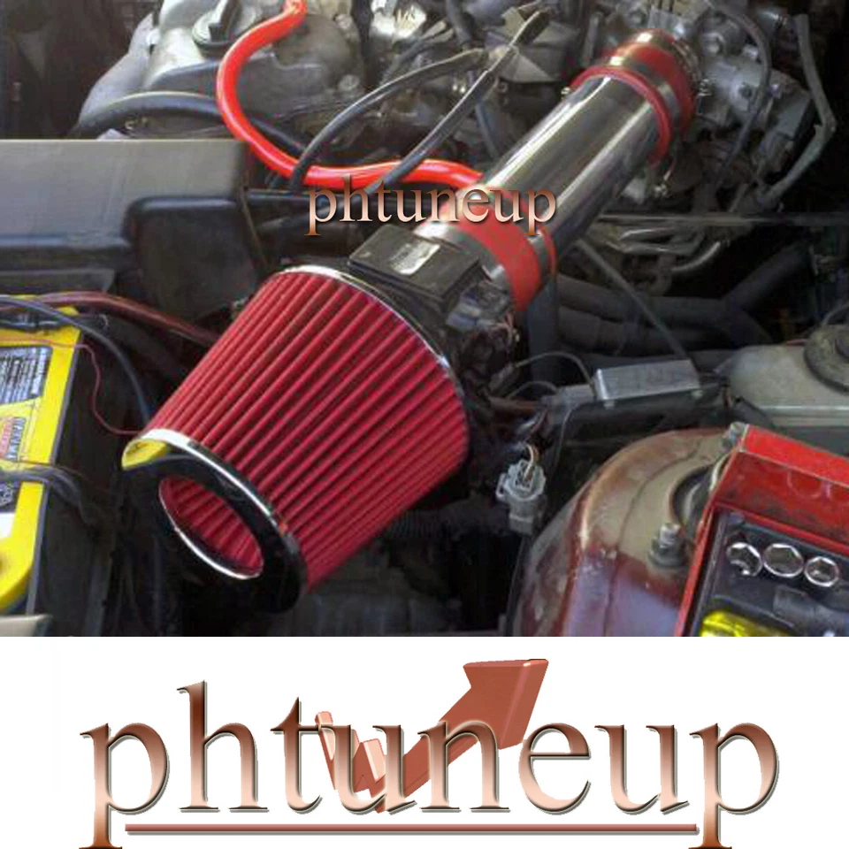 KIT DE ADMISIÓN DE AIRE ROJO FIT 1994-1996 LEXUS ES300 TOYOTA CAMRY LE/SE/XLE 3.0 3.0L V6 Foto 1 de 1