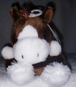 Aurora World PALM PALS Darius der Clydesdale Plüsch 5 Zoll Neu mit Etikett Scheune - Bild 1 von 2