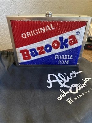 Alice and Olivia Clutch x Bazooka Bubble Gum Clutch Purse. Brand New W/ Tags - Image 1 of 4