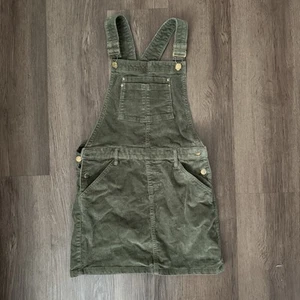 Chillipop Camo Overall Dress for Girls, 100% Cotton Size 12, Green - Picture 1 of 8