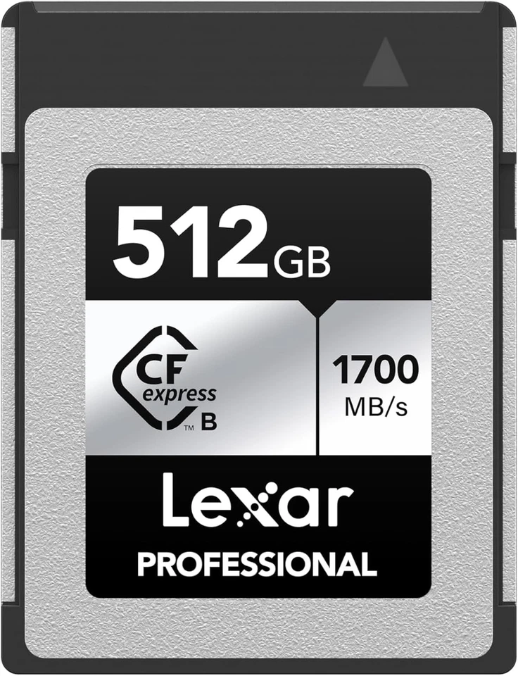 Lexar 512GB Professional Silver SE CFexpress Type B 512GB