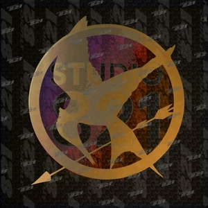 Hunger Games Mocking Jay pin Emblem logo movie Sticker vinyl decal - Picture 1 of 13