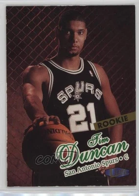 1997-98 Fleer Ultra Rookie Tim Duncan #131 Rookie RC HOF - Imagem 1 de 2