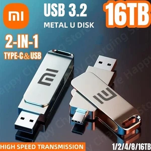Xiaomi 16tb Flash Drive USB 3.2 High Speed USB Transfer Type-c 2-in-1 8tb 16tb O - Bild 1 von 27