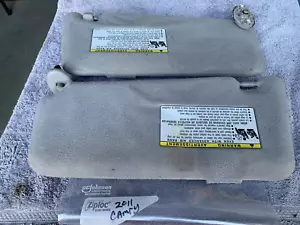 Juego de parasoles OEM 2007-2011 Toyota Camry tela gris - Imagen 1 de 14