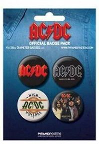Spille AC/DC set di 4 - Imagen 1 de 1