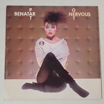 Pat Benatar Get Nervous Vinyl LP 1982 Chrysalis Rock Album 12" Record Foto 1 de 4