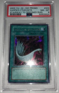 Harpie's Feather Duster - SDD-003 - Secret Rare - PSA 8 - yugioh -TCG Game Promo - Picture 1 of 1