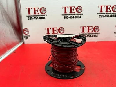 General Cable 76502.18.01 E135243-8 Machine Tool Wire 18AWG/Red - Image 1 of 4