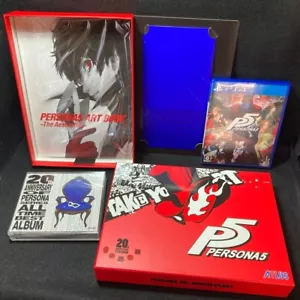 PS3 Persona 5 - 20th Anniversary Limited Edition, ATLUS PlayStation3 dal Giappone - Foto 1 di 15