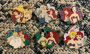 Disney The Little Mermaid Pin Ariel Sisters Daughters of Triton Pin U Choose A13 - Picture 1 of 12