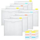 24PCS Scrapbook Paper Storage Organizer with Buckle Design Scrapbook Paper St...