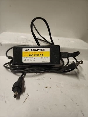 DC 12V 3A电源交流转直流适配器100-240伏50-60赫兹输出DC12v 3a  — 第 1/4 张图片