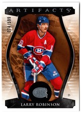 2023-24 Upper Deck Artifacts Stars Legends LARRY ROBINSON 168 #/599 Canadiens UD