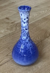 UNUSUAL MINIATURE ANTIQUE LANCASTRIAN POTTERY BUD VASE - Picture 1 of 3