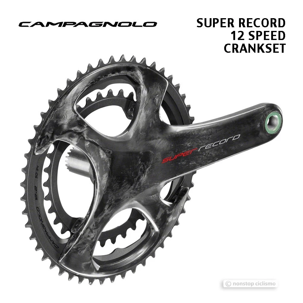 Campagnolo Super Record Aluminum Bicycle Cranksets for sale | eBay
