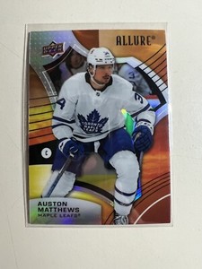 2021-22 Upper Deck Allure Sunrise Auston Matthews #1