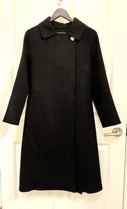 Classic Manuela 100% Cashmere Belted Coat Outwear New L - Picture 1 of 4