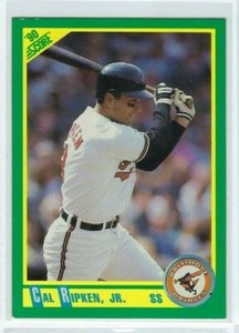 1990 Score #2 - Cal Ripken Jr. - Baltimore Orioles - HOF