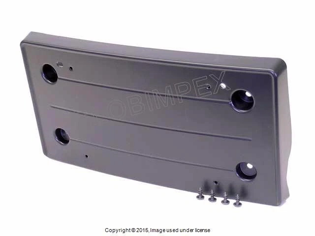 Base de matrícula delantera Porsche Cayenne '03-'06 GENUINA + GARANTÍA Foto 1 de 1