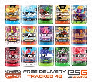 G Fuel 40 Serving Tubs, Choose Your Own, New & Sealed, UK Seller - GFUEL Energy