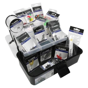Fully Loaded Saltwater Sea Beach Fishing Tackle Box Fladen Over 500pcs - 19-101 - Picture 1 of 4