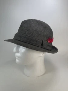 Dobbs Fifth Avenue Vintage Tweed Trilby Fedora - Picture 1 of 4