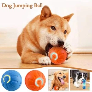 Palla da Salto Automatica per Animali Domestici Cane Addestramento Interattivo Fetch Ball Nuovo Giocattolo G1O4 - Foto 1 di 25