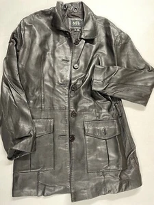 MICHAEL LAWRENCE JACKE Vintage OUTERWEAR GR. S LEDER - Bild 1 von 12