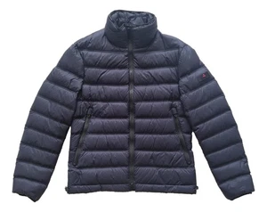 PEUTEREY men's hoodless down jacket PROSKE KN PEU5213 navy blue - Picture 1 of 6