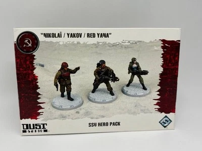 Dust Tactics SSU Hero Pack Nikolai/Yakov/Red Yana Foto 1 de 4