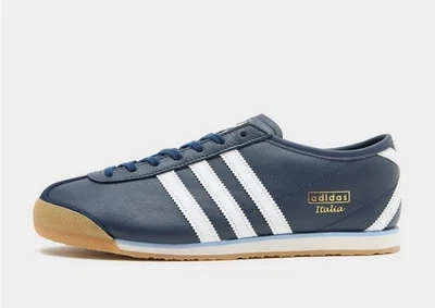 Adidas Originals Italia 70S En Bleu Et Blanc Toutes Tailles Stock Limité - Photo 1/4