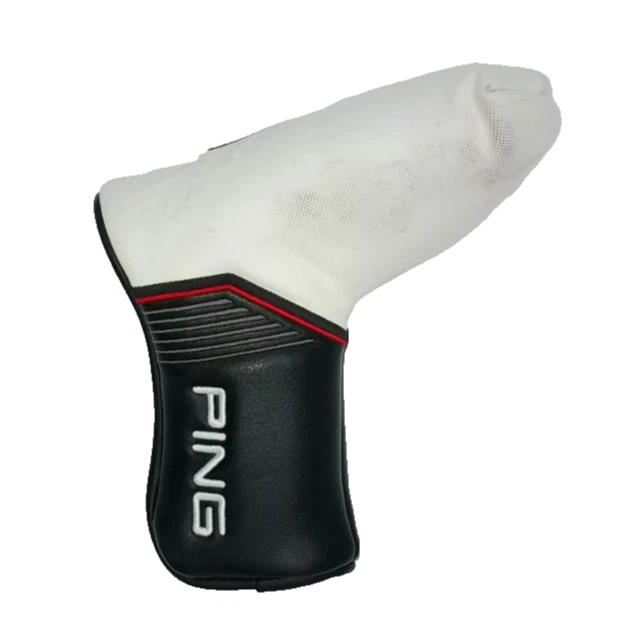 Cubierta de cabeza Putter Ping blanca negra roja usada excelente estado Foto 1 de 2