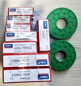 KIT DE RODAMIENTOS DE LA UNUDAD SKF Y SELLOS DEL CIGUEÑAL MZ ETZ 251/301/TS 250 - Bild 1 von 7