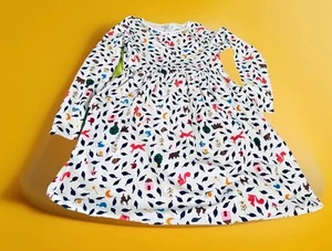 Hanna Andersson Skater Dress/Size 150cm/12 US/Cotton/Floral /Fit&Flare/NWOT - Picture 1 of 10