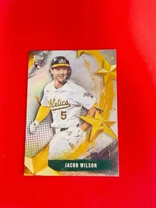 2025 Topps Series 2 #SMLB-31 Jacob Wilson Stars Of The MLB Athletics (RC) - Picture 1 of 2