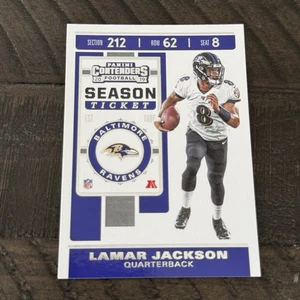 2019 Contenders Lamar Jackson Ravens Louisville Football  - Picture 1 of 5