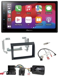 Pioneer DAB USB Lenkrad Bluetooth 2DIN Autoradio für Citroen Peugeot Fiat schwar - Bild 1 von 11