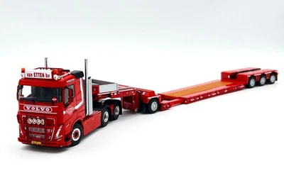 Volvo FH5 sleeper cab 6x4 lowloader trailer "Van Etten" WSI truck models 1:50 - Image 1 of 4