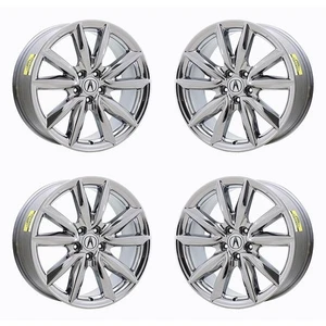 19" Acura RDX PVD Bright Chrome Wheels-C Rims Factory OEM 71866 Exchange 2019... - Picture 1 of 3