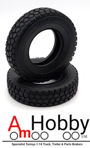 Tamiya 9803091/19803091 Tires/Tyres(King/Grand/Knight Hauler/Scania/Actros/MAN) - Picture 1 of 10
