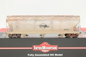 InterMountain HO Missouri Pacific MoPac ACF 4650 Covered Hopper Car Weathered - Picture 1 of 9
