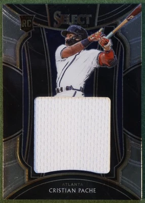 2021 Panini Select Rookie Jumbo Swatch #RJS-CP Cristian Pache MEM - Image 1 of 2