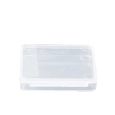 Small Square Clear Plastic Jewelry Storage Boxes Beads for Case Container - Image 1 of 2